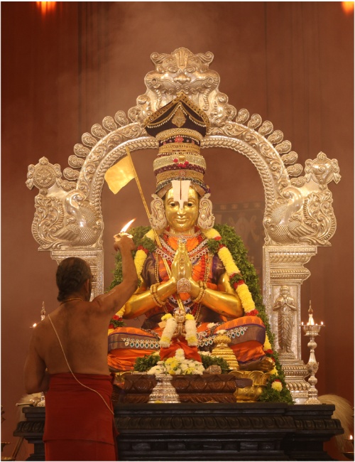 Thirumanjanaseva ( Every Ardra Nakshatram)